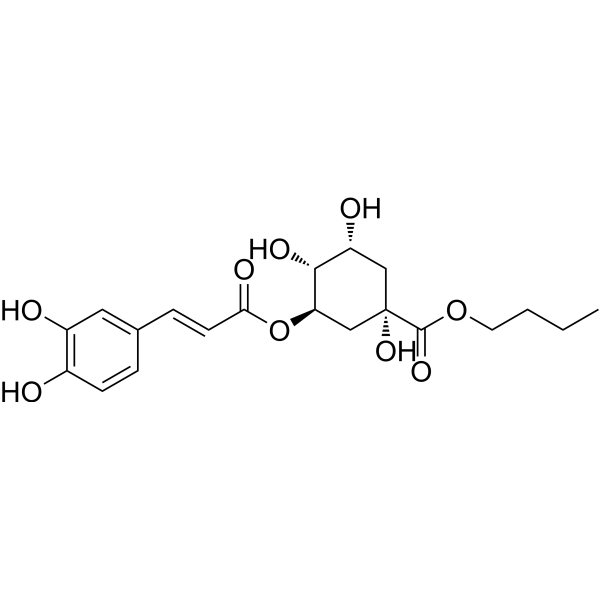 Chlorogenic acid butyl ester Chemical Structure