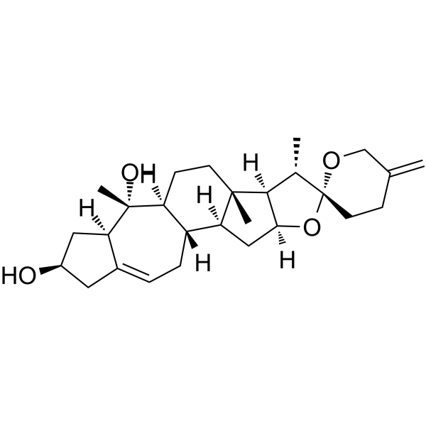 Bufospirostenin A Chemical Structure