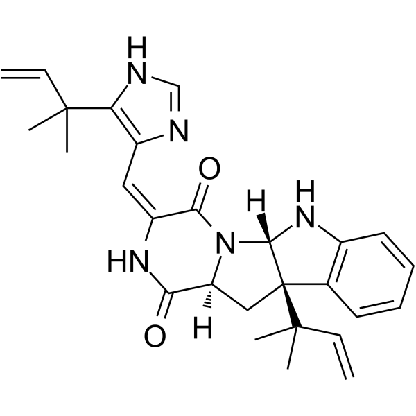 Roquefortine E Chemical Structure