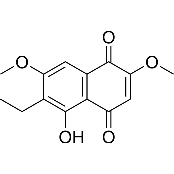 6-Ethyl-2,7-dimethoxyjuglone Chemical Structure