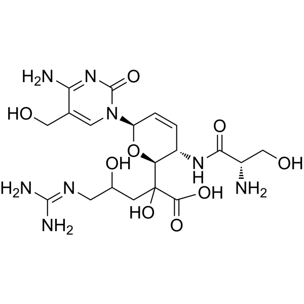 Mildiomycin Chemical Structure