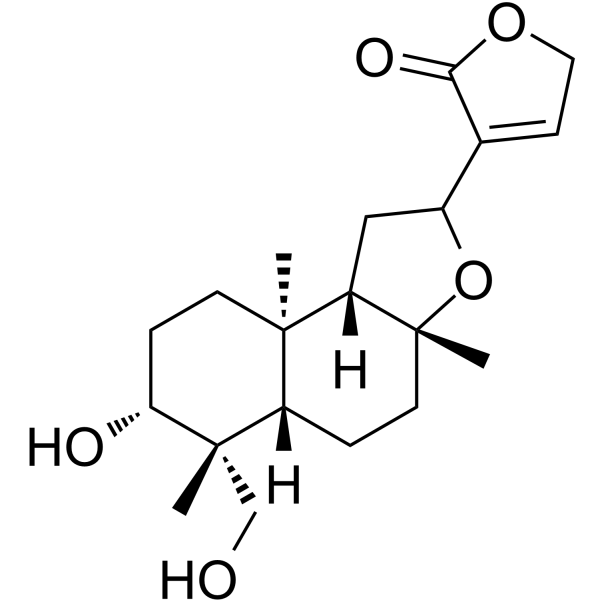 Isoandrographolide Chemical Structure