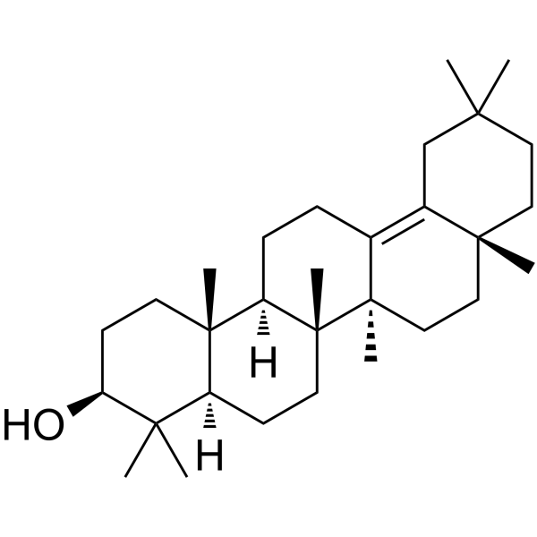 δ-Amyrin Chemical Structure