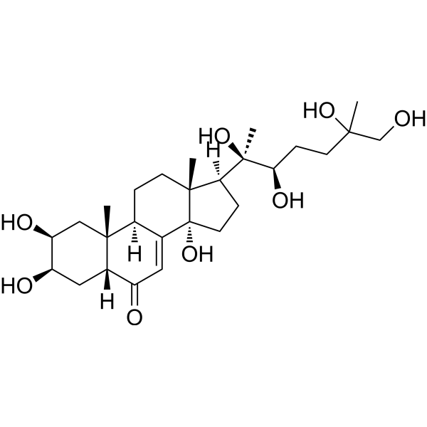 20,26-Dihydroxyecdysone Chemical Structure