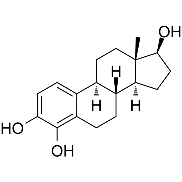 4-Hydroxyestradiol Chemical Structure
