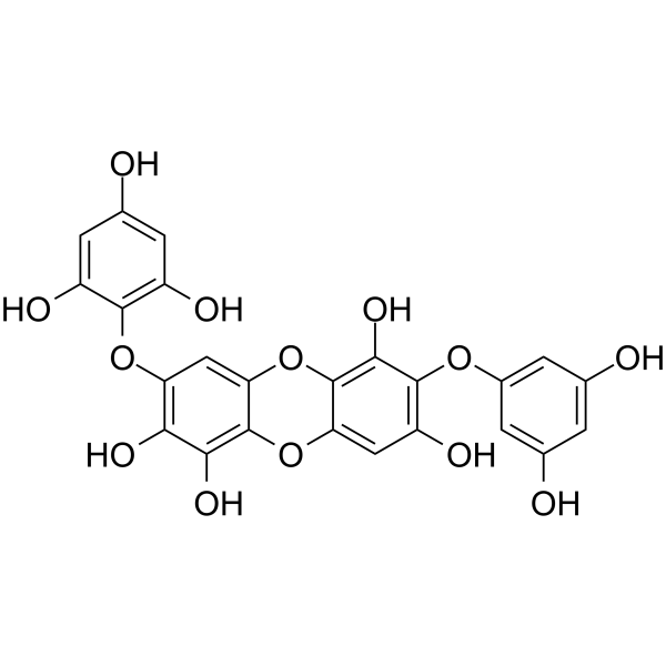 Diphlorethohydroxycarmalol Chemical Structure