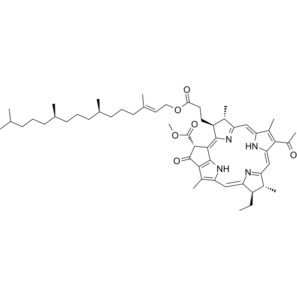 Bacteriopheophytin Chemical Structure