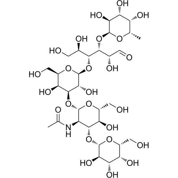 Lacto-N-fucopentaose V Chemical Structure