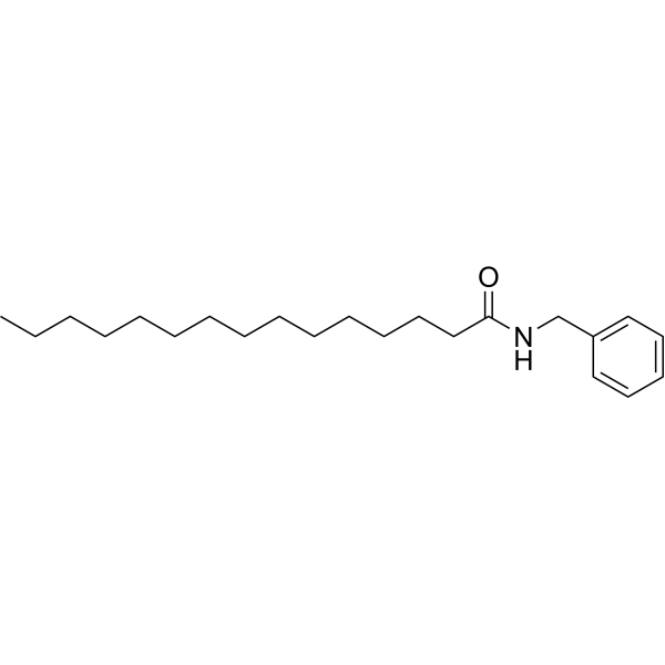 N-Benzylpentadecanamide Chemical Structure