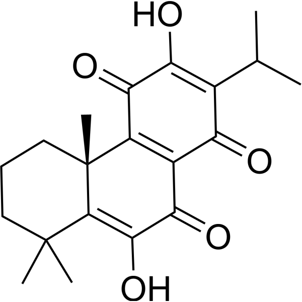 Coleon-U-quinone Chemical Structure