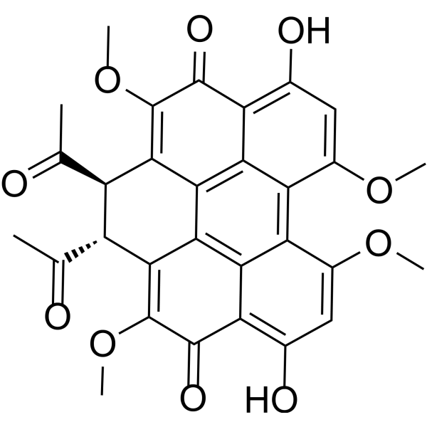 Elsinochrome A Chemical Structure