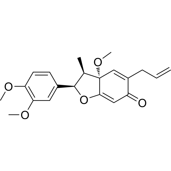 (±)-7-epi-Kadsurenone Chemical Structure
