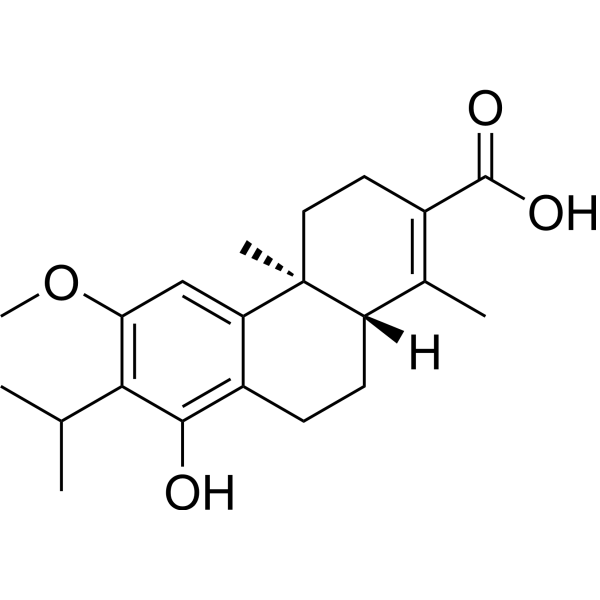 Triptonoditerpenic acid Chemical Structure