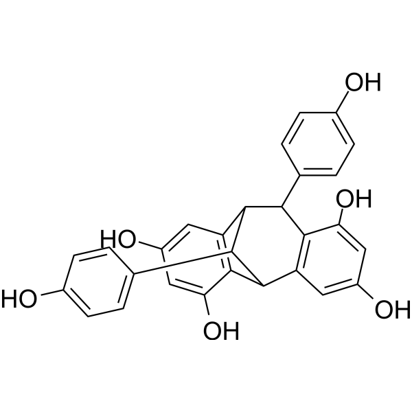 Ampelopsin F Chemical Structure