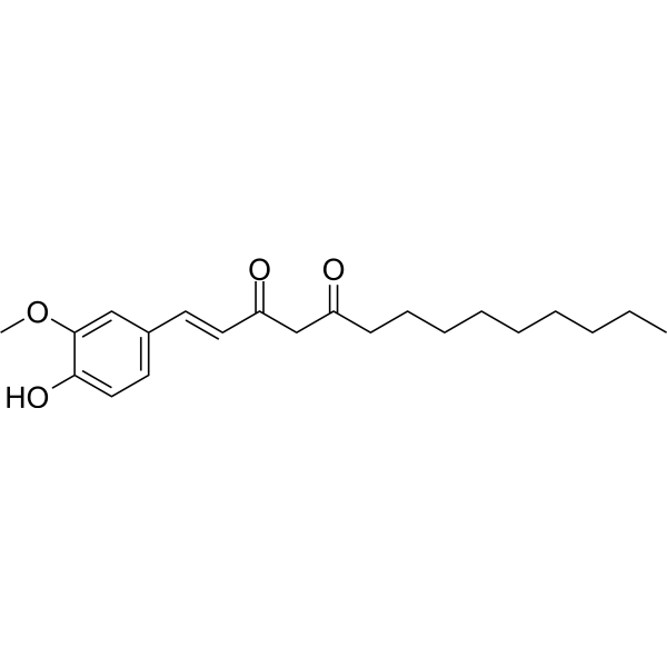 1-Dehydro-[10]-gingerdione Chemical Structure