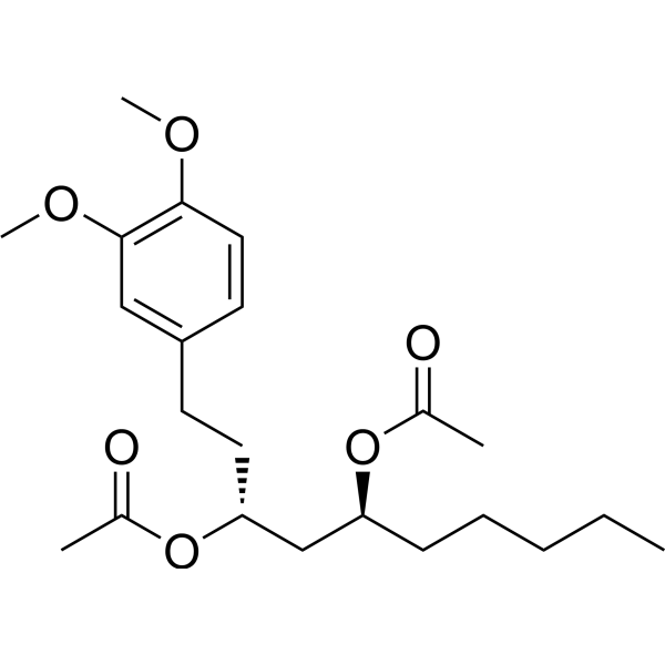 <em>Methyl</em> diacetoxy-6-gingerdiol