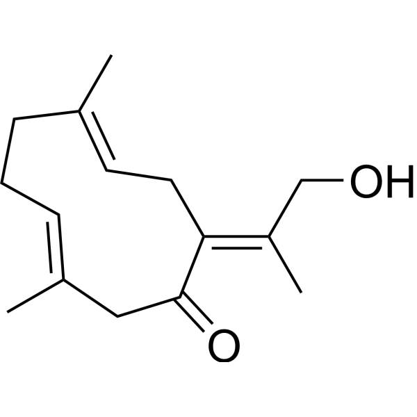 13-Hydroxygermacrone Chemical Structure