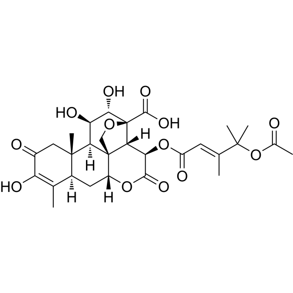 Bruceantinol A Chemical Structure