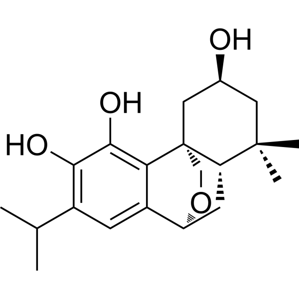2,11,12-Trihydroxy-7,20-epoxy-8,11,13-abietatriene Chemical Structure