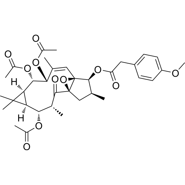Ingol 7,8,12-triacetate 3-(4-methoxyphenyl)acetate