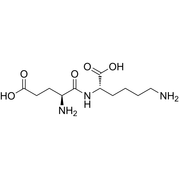 Glu-Lys Chemical Structure