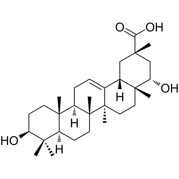 Triptotriterpenic acid A Chemical Structure
