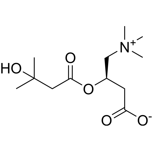 3-Hydroxyisovalerylcarnitine Chemical Structure