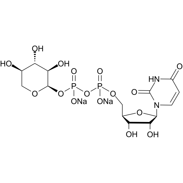 UDP-xylose disodium Chemical Structure