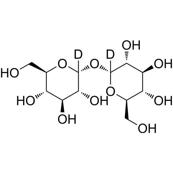 D-(+)-Trehalose-d2 Chemical Structure
