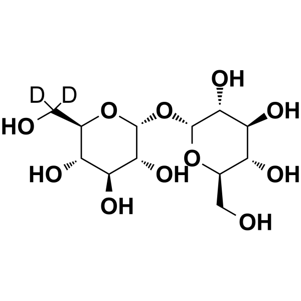 D-(+)-Trehalose-d2-1 Chemical Structure