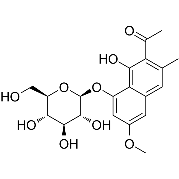Torachrysone-8-<em>O</em>-b-D-glucoside