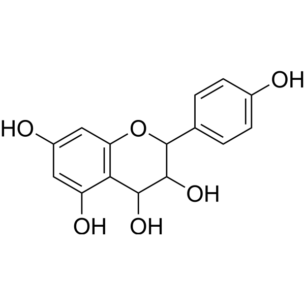 Leucopelargonidin Chemical Structure