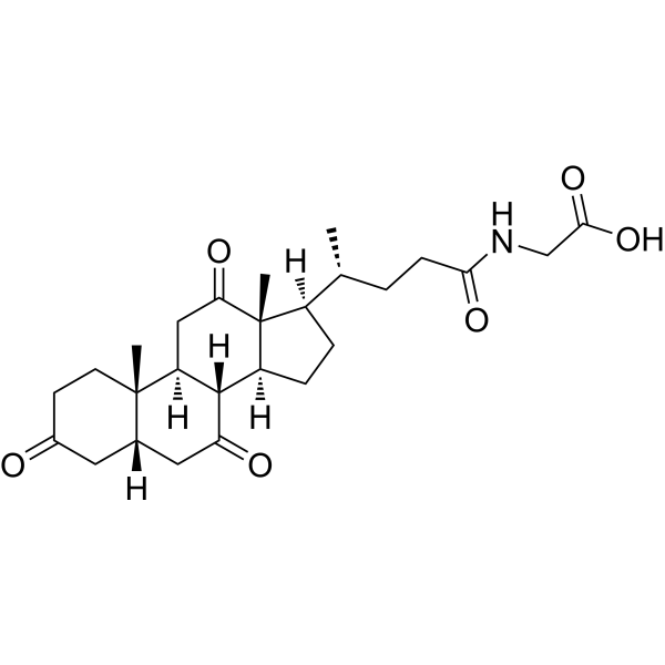 Glycodehydrocholic acid Chemical Structure