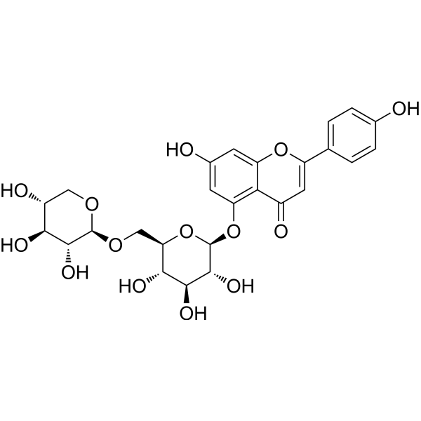 5-O-Primeverosylapigenin Chemical Structure