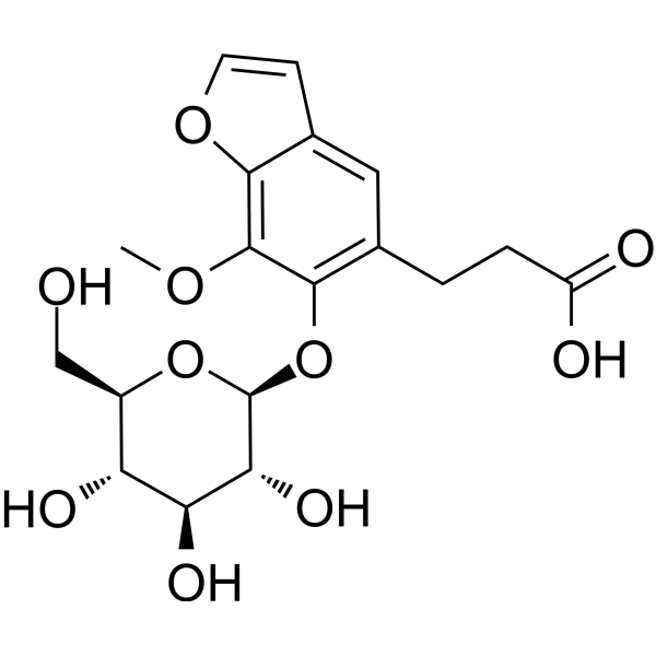 Cnidioside B Chemical Structure