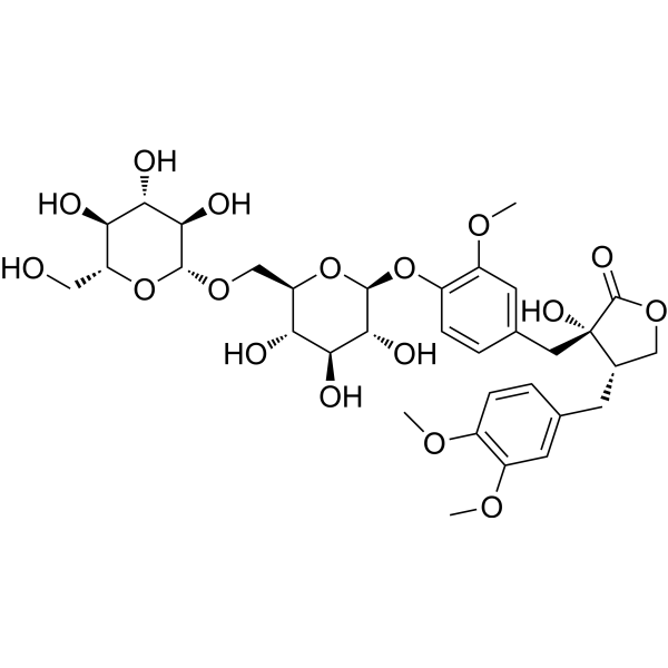 Trachelogenin 4′-O-β-gentiobioside