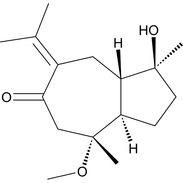 Methylzedoarondiol Chemical Structure