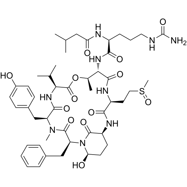 Sadopeptins A Chemical Structure