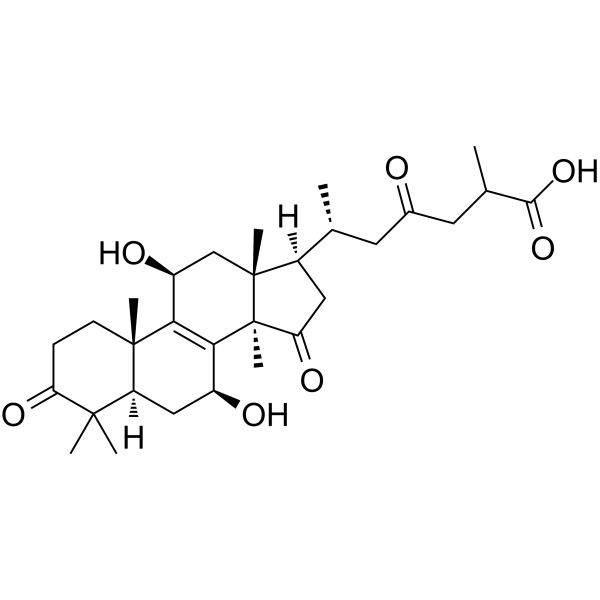 Ganoderic acid Df Chemical Structure