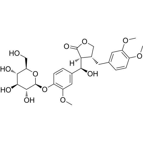 weak Hepatoprotective agent-1 Chemical Structure