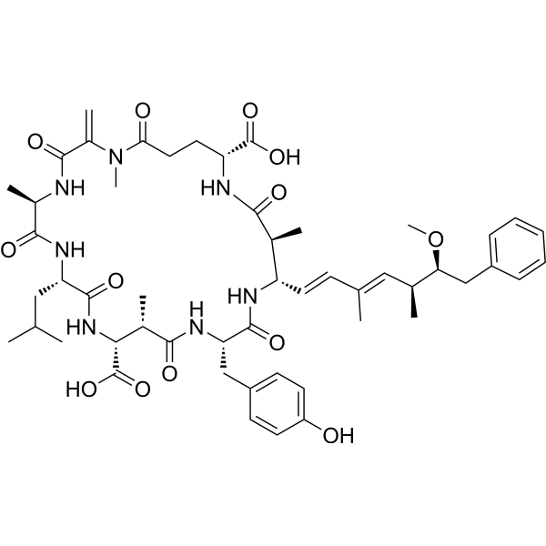Microcystin-LY Chemical Structure