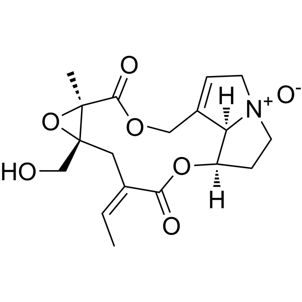 Erucifoline N-oxide Chemical Structure