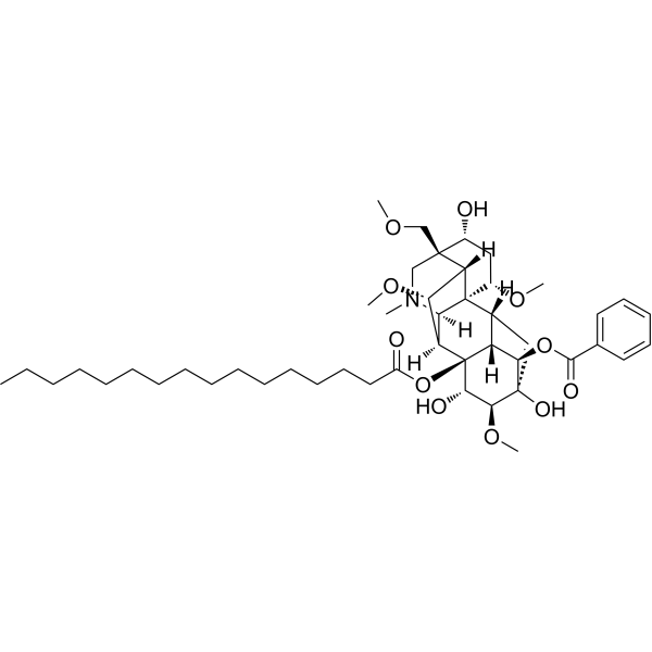 14-Benzoylmesaconine-8-palmitate