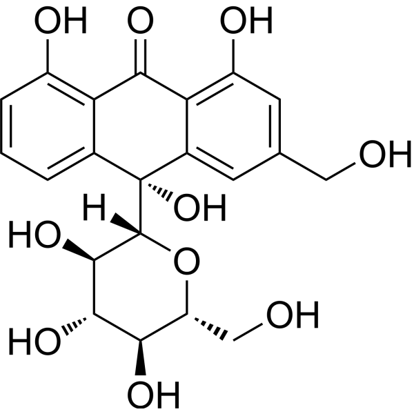 10-Hydroxyaloin A Chemical Structure