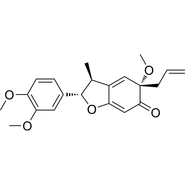 Benzylbenzofuran derivative-1 Chemical Structure