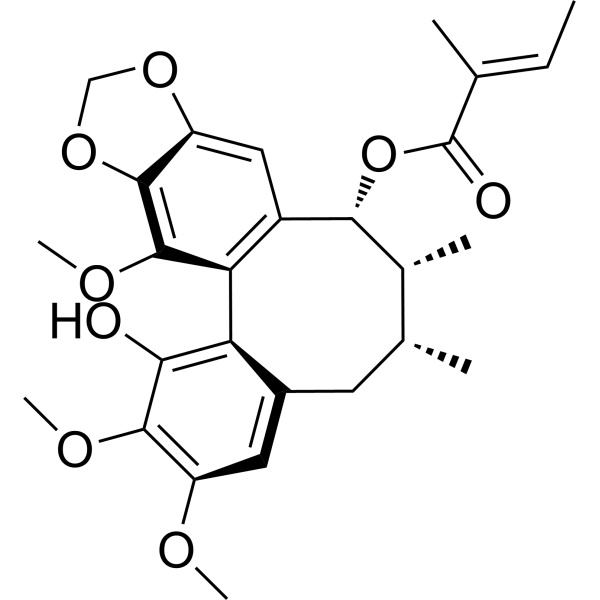 Angeloylbinankadsurin A Chemical Structure