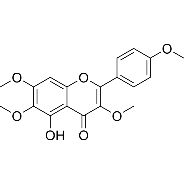 <em>5</em>-<em>Hydroxy</em>-3,6,7,4'-tetramethoxyflavone