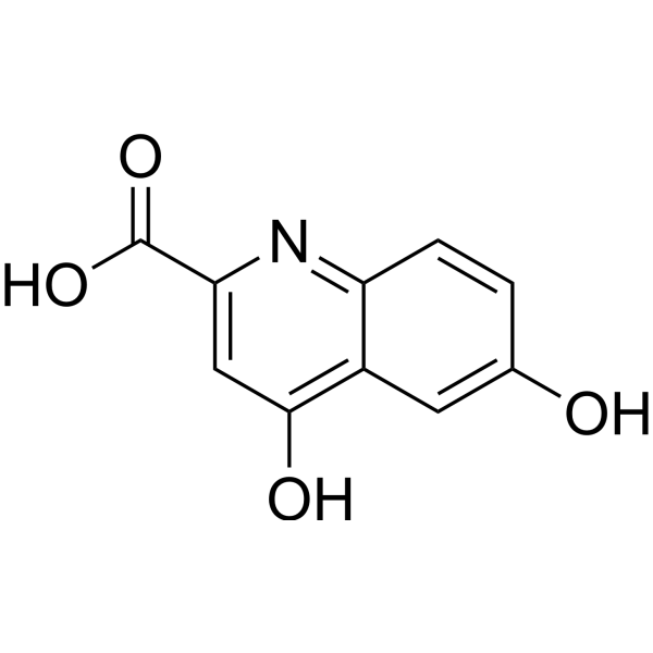 6-Hydroxykynurenic acid Chemical Structure