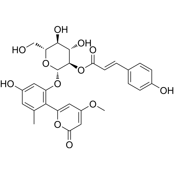 Aloenin-2'-<em>p</em>-coumaroyl ester