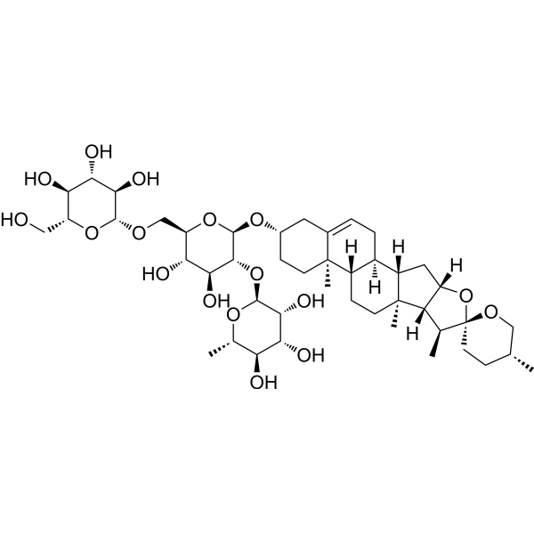 <em>Diosgenin</em>-3-O-rhamnosyl(1→2)[glucosyl(1→6)]glucoside
